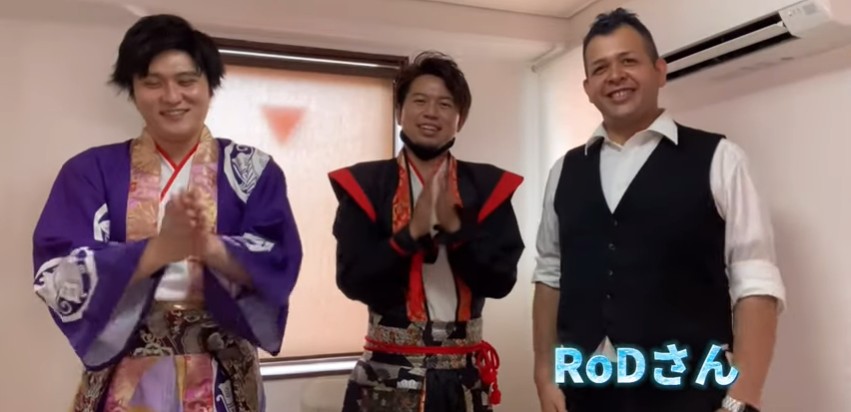 催眠術師のRoD先生が神戸・清盛隊のYouTubeチャンネルに登場