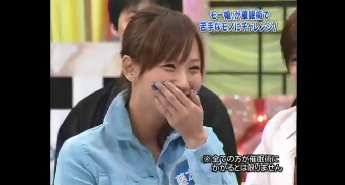 藤本美貴が笑ってしまう催眠術をかけられる5