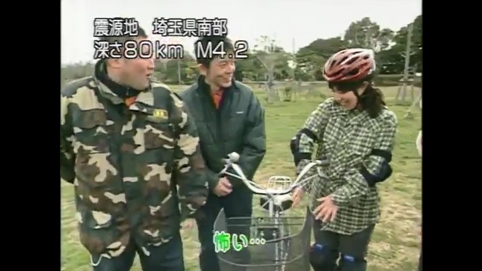 自転車に乗れない一般女性1