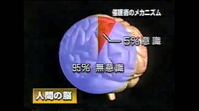 岡部玲子がかけられたわさびの味が変わる催眠術のメカニズム1