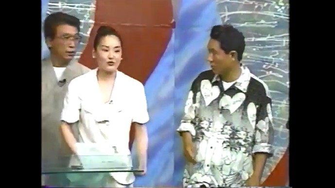 山口美江が手がくっつく催眠術をかけられる7