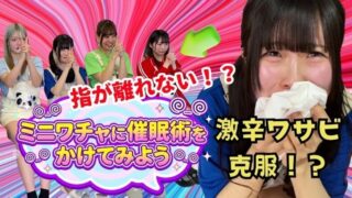 ミニワチャが催眠術体験を行う